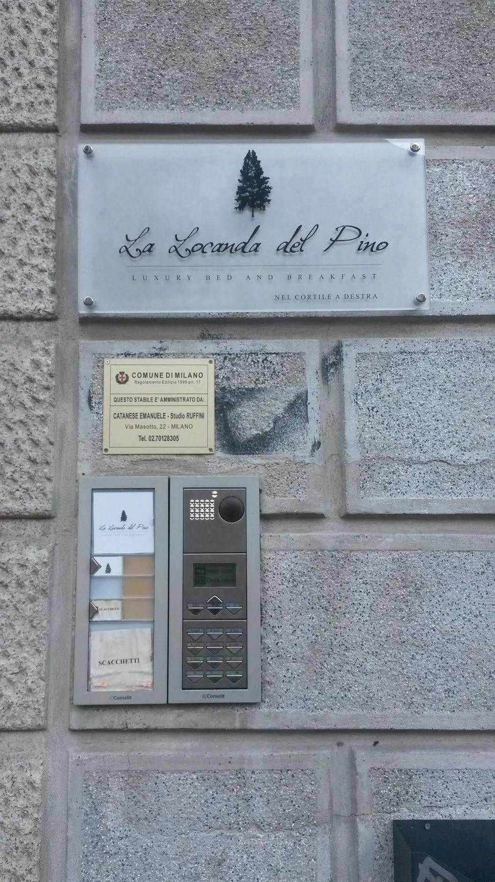 La Locanda Del Pino Milán Exterior foto